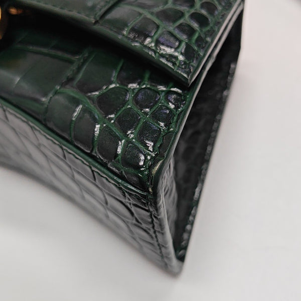 Hourglass XS Calfskin Green