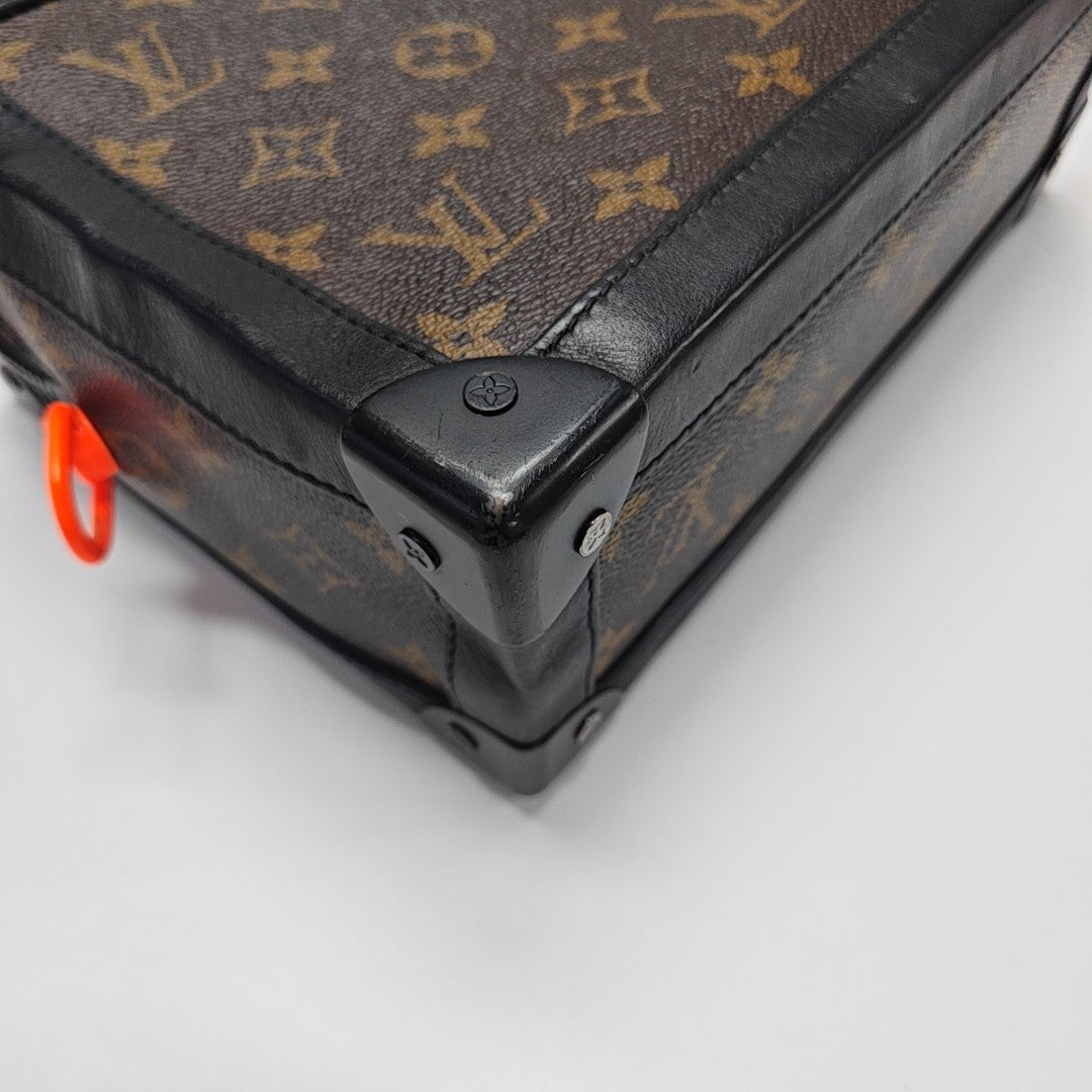 SOFT TRUNK Monogram Coated Canvas Brown