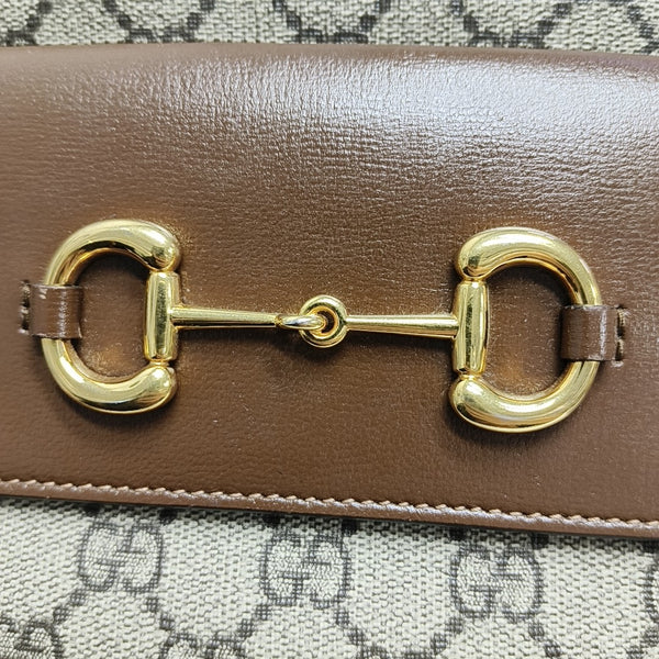 Horsebit 1955 Pequeño Lona Revestida Beige