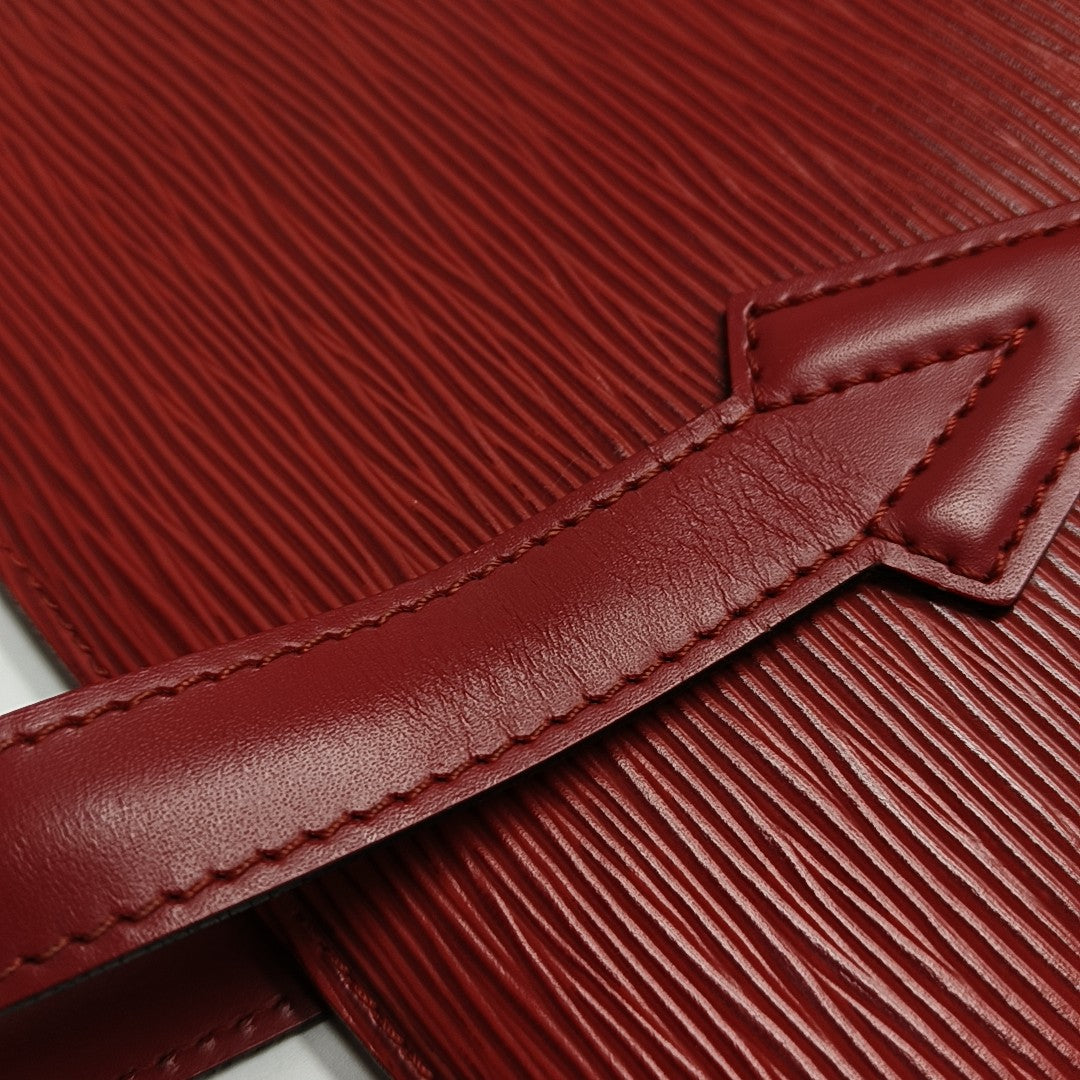 LUSSAC Calfskin Red