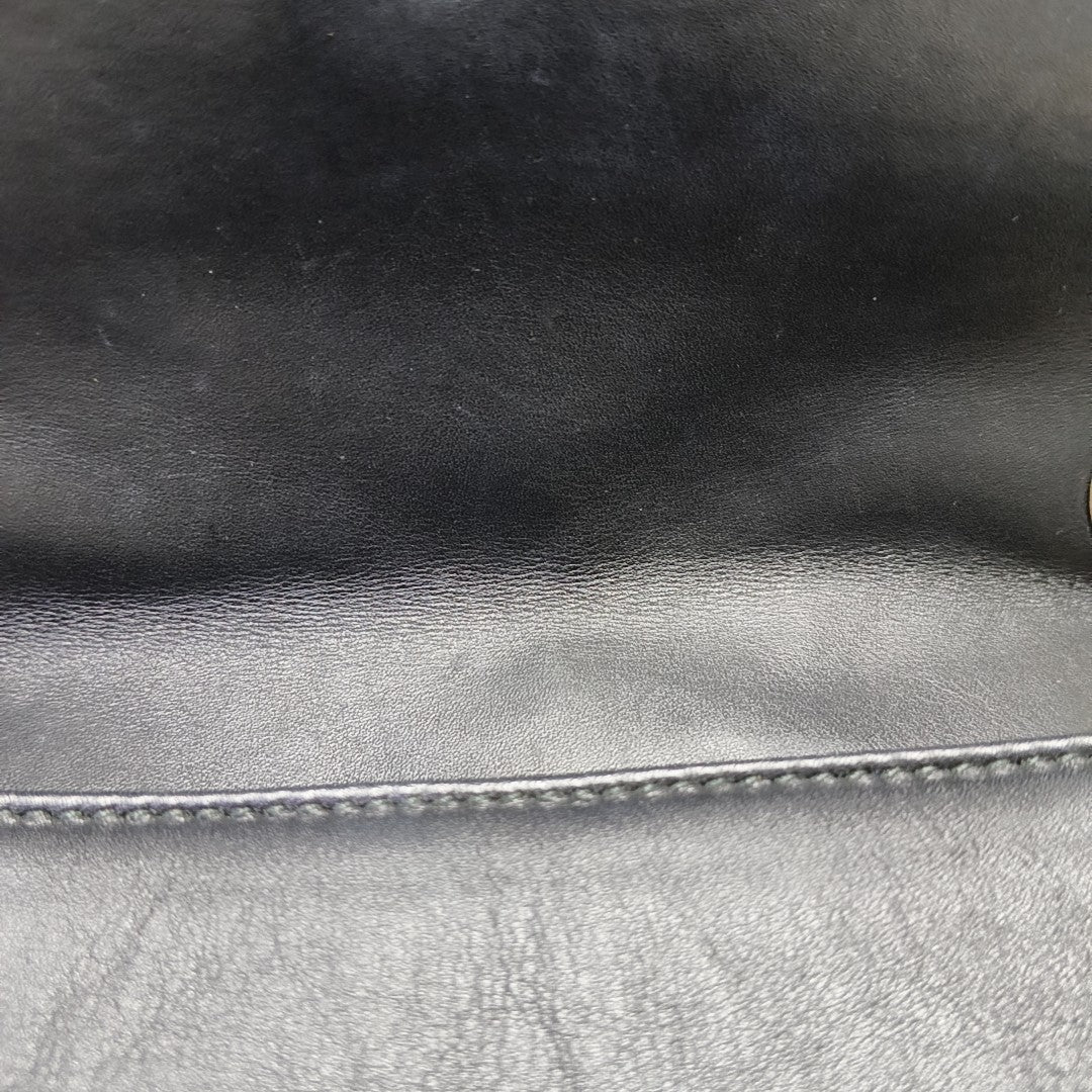 GG Marmont Medium Quilted Calfskin Black