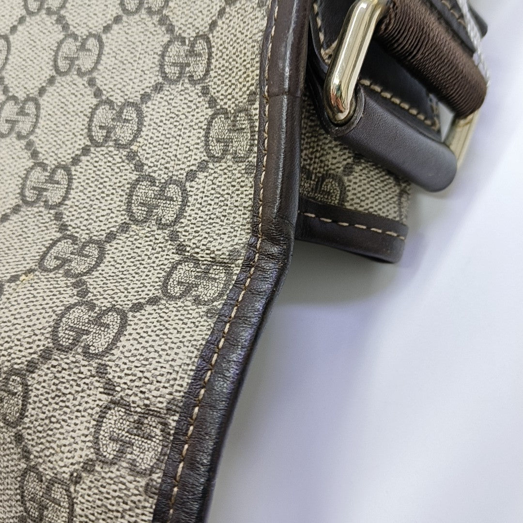 GG Imprime Monogram Coated Canvas Black
