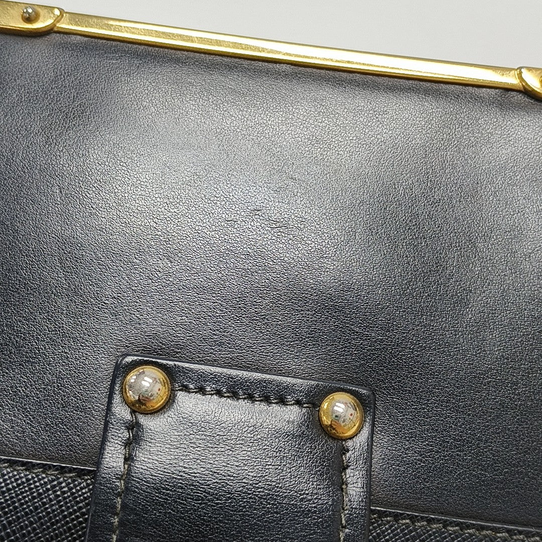 Cahier Saffiano Calfskin Black