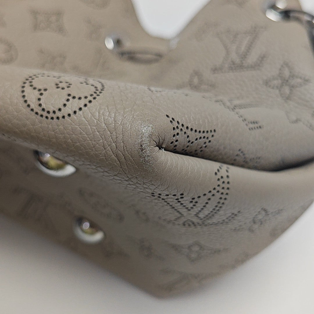 BELLA Monogram Calfskin Gray
