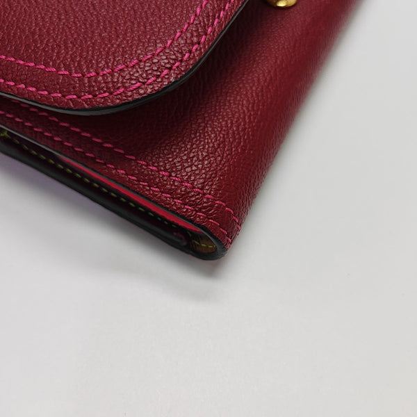 Calfskin Shoulder Bag Red