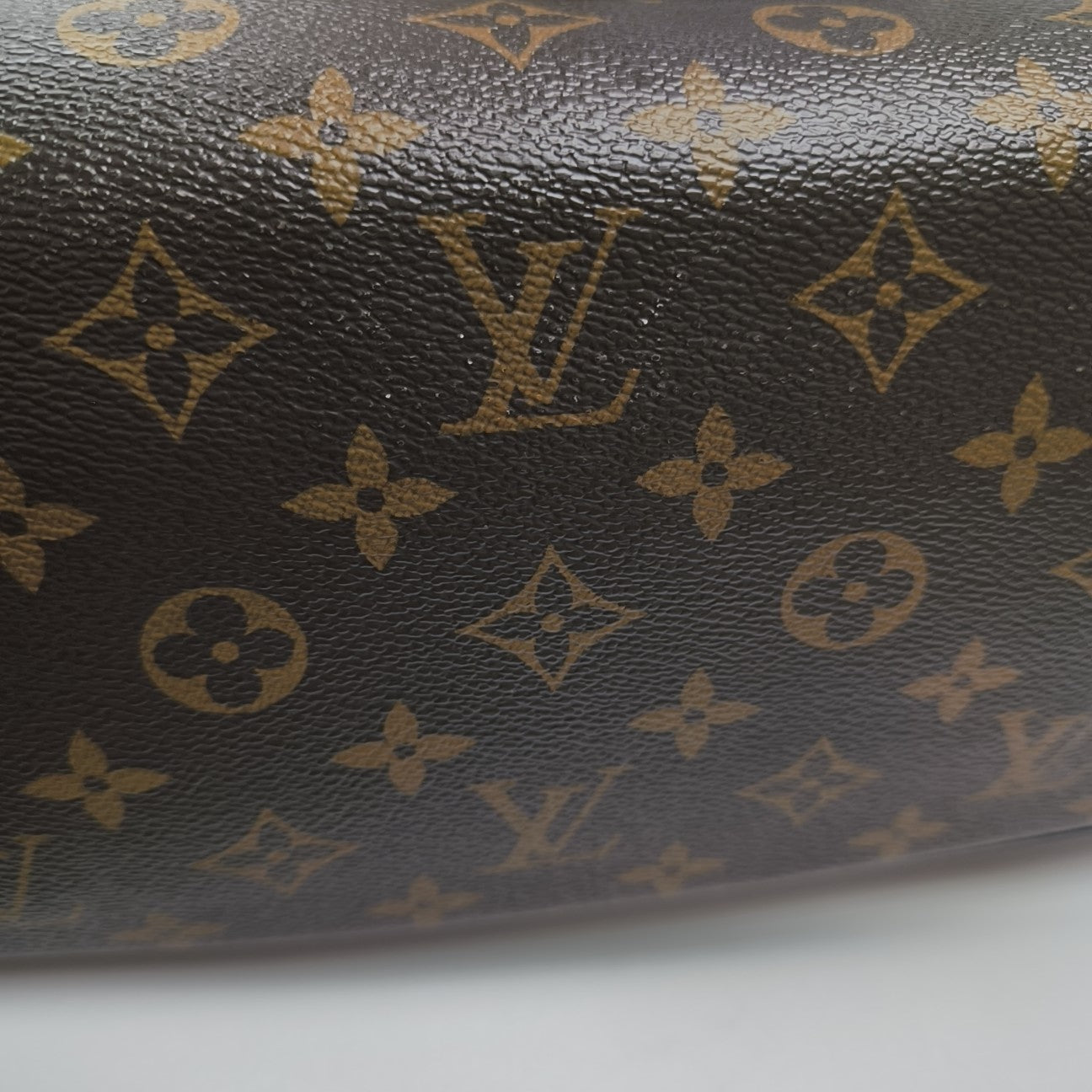 DEAN Monogram Coated Canvas Brown