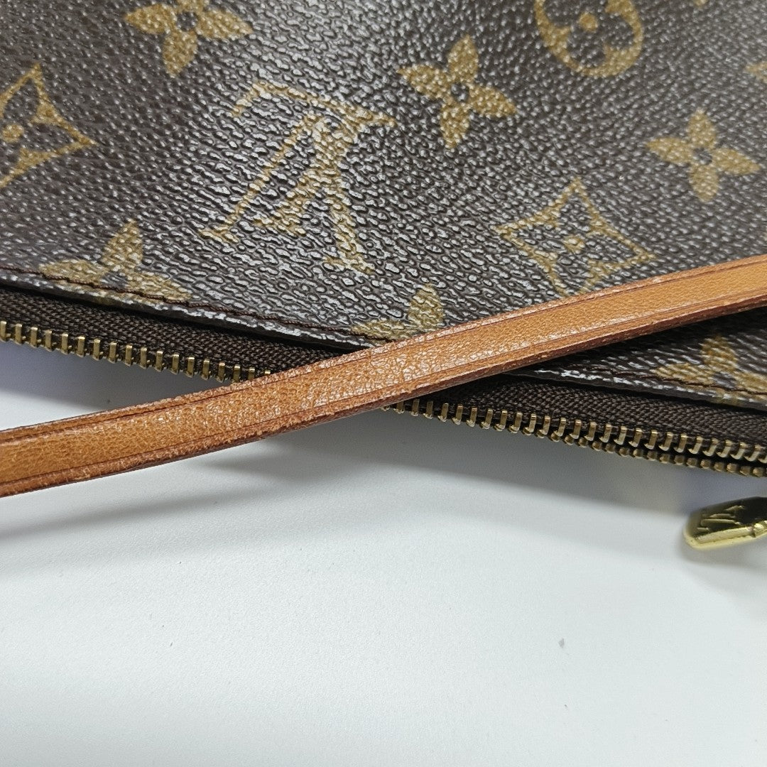 ACCESSOIRES Monogram Coated Canvas Brown