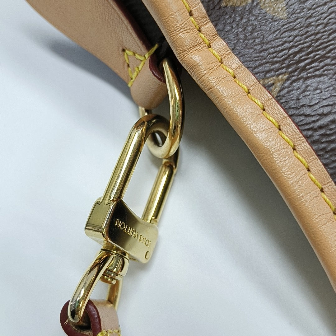 DIANE Monogram Coated Canvas Brown