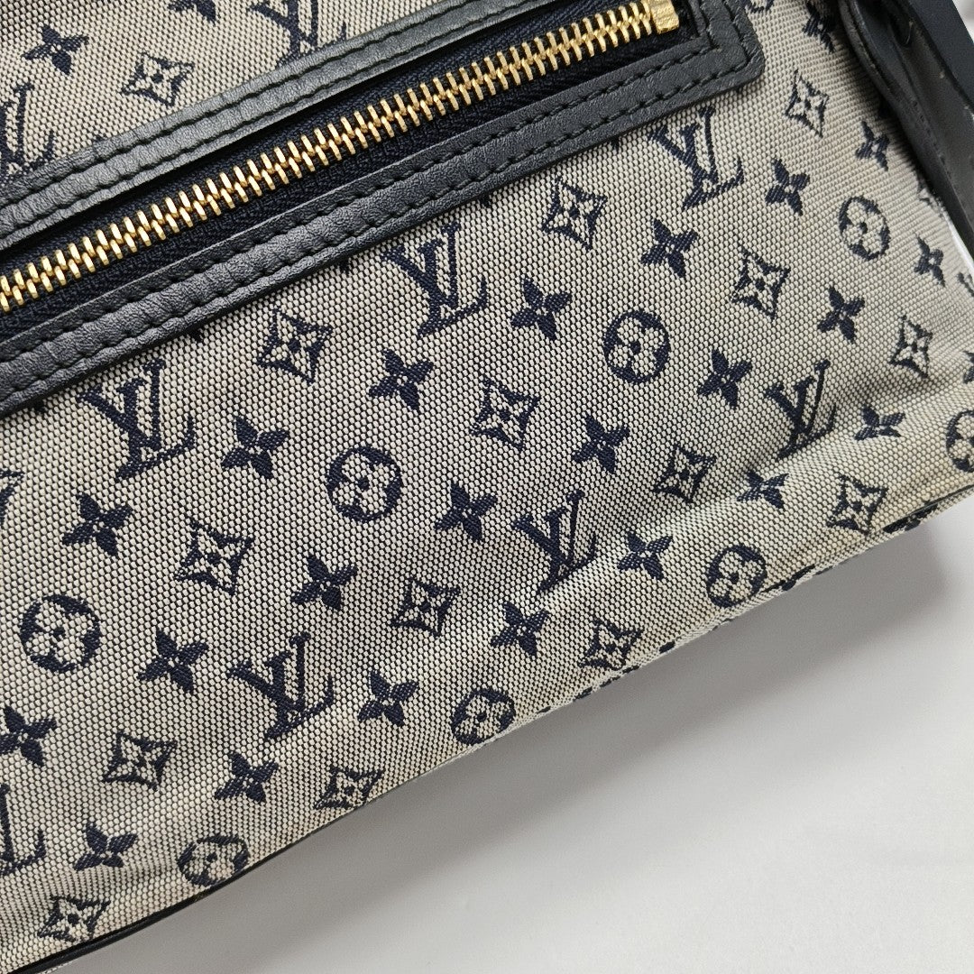 LUCILLE PM Monogram Canvas Gray
