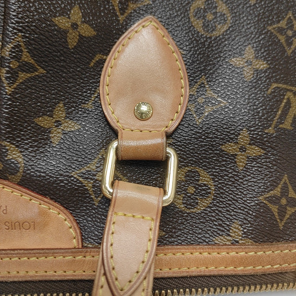 PALERMO PM Monogram Coated Canvas Brown