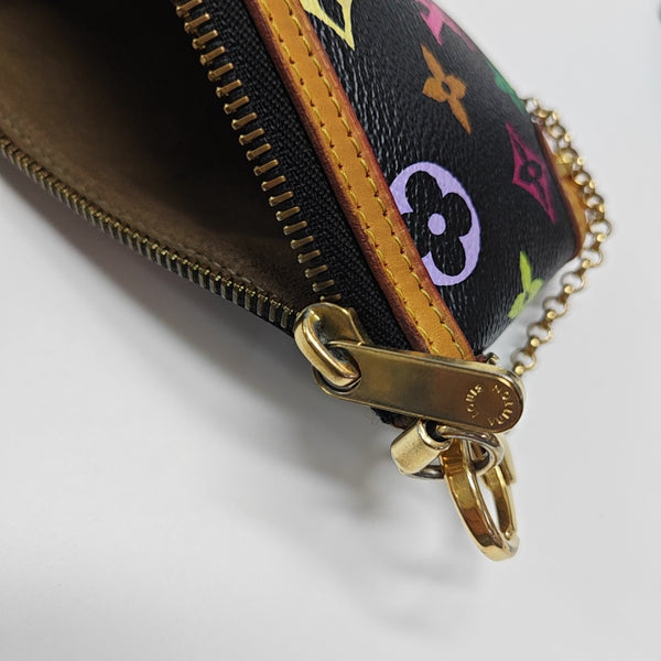 LV × TM VINTAGE MILLA Monogram Coated Canvas Black