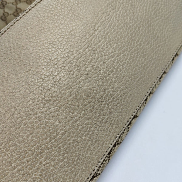 Monogram Canvas Tote Bag Beige