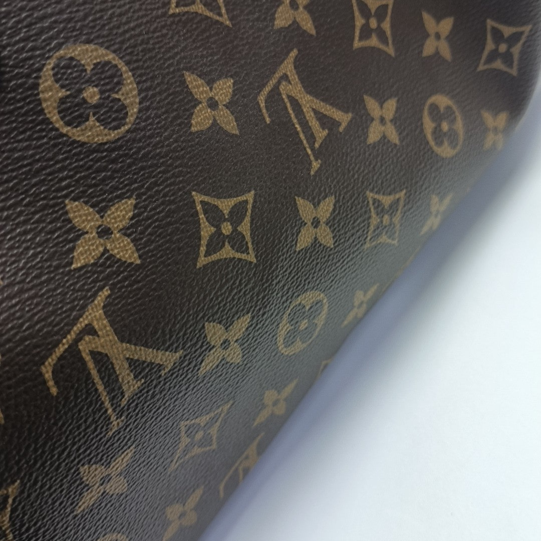 SPEEDY 25 Monogram Coated Canvas Brown
