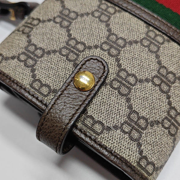 Coated Canvas Shoulder Bag Beige