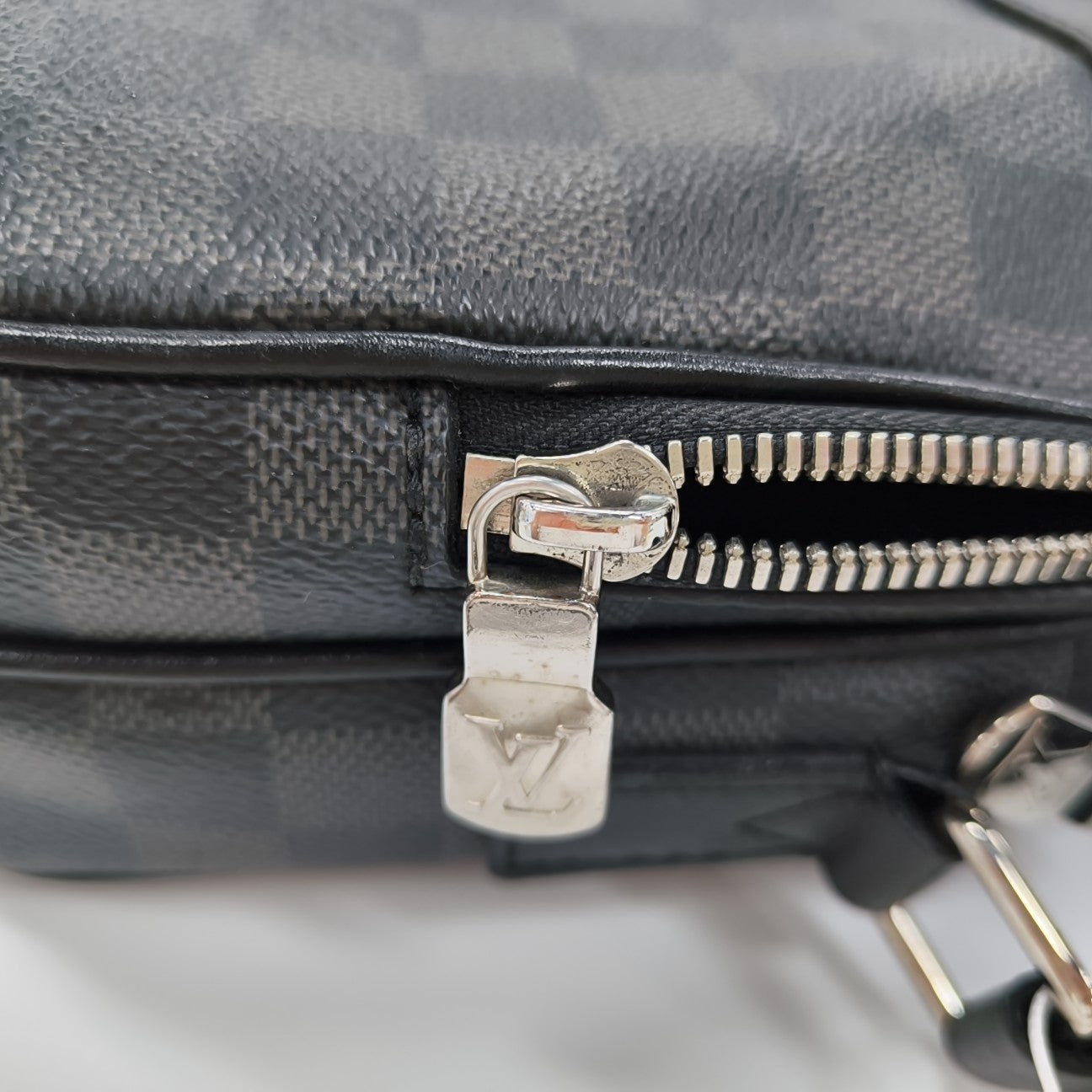 TROCADERO PM Damier Graphite Coated Canvas Gray