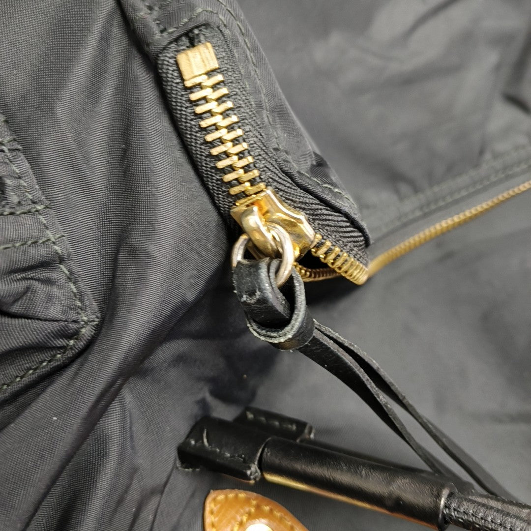 The Rucksack Large Nylon Black