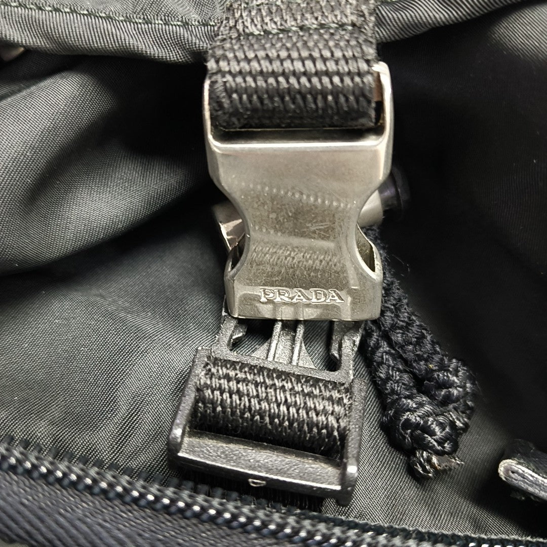 Nylon Backpack Black