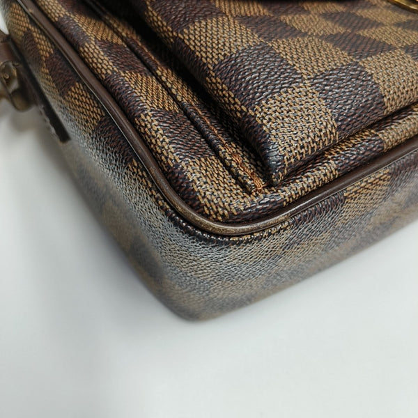 RAVELLO GM Damier Ebene Coated Canvas Brown