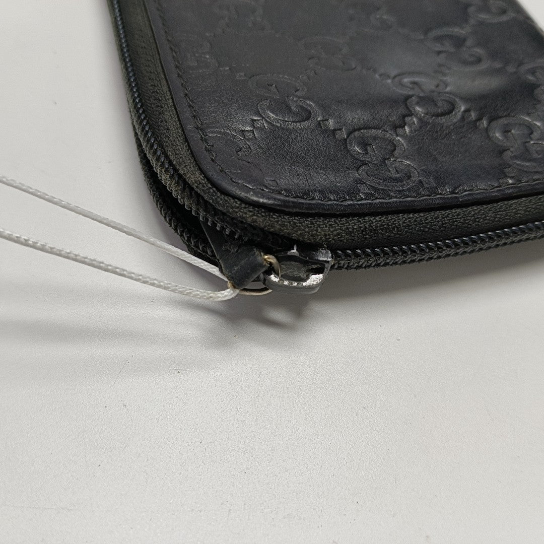 Monogram Calfskin Clutch Black