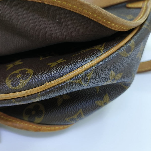 MENILMONTANT MM Monogram Coated Canvas Brown