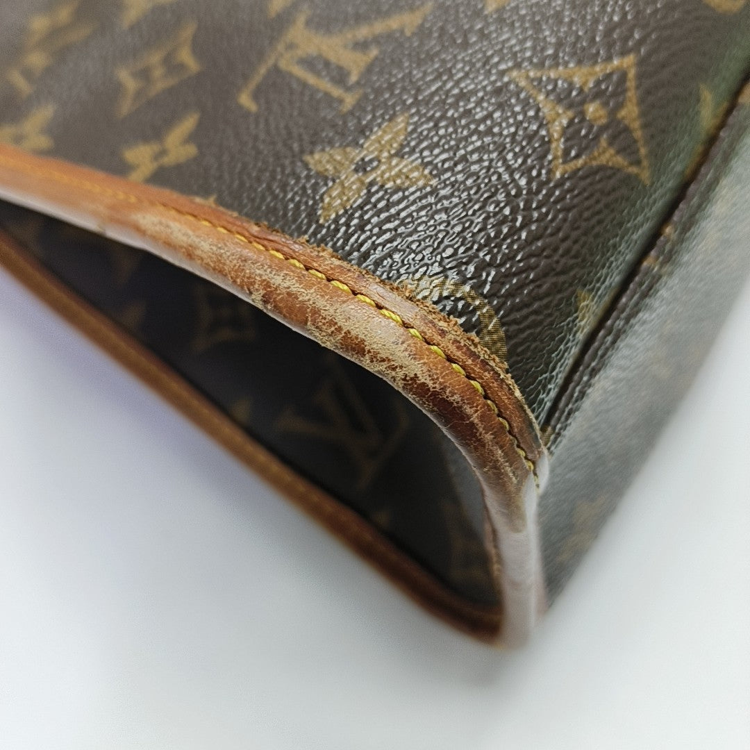 BEL AIR GM Monogram Coated Canvas Brown
