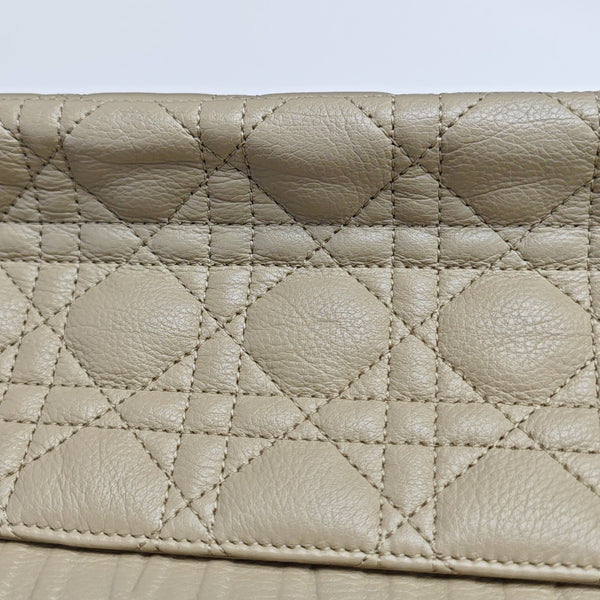 Dior Caro Cannage Calfskin Beige
