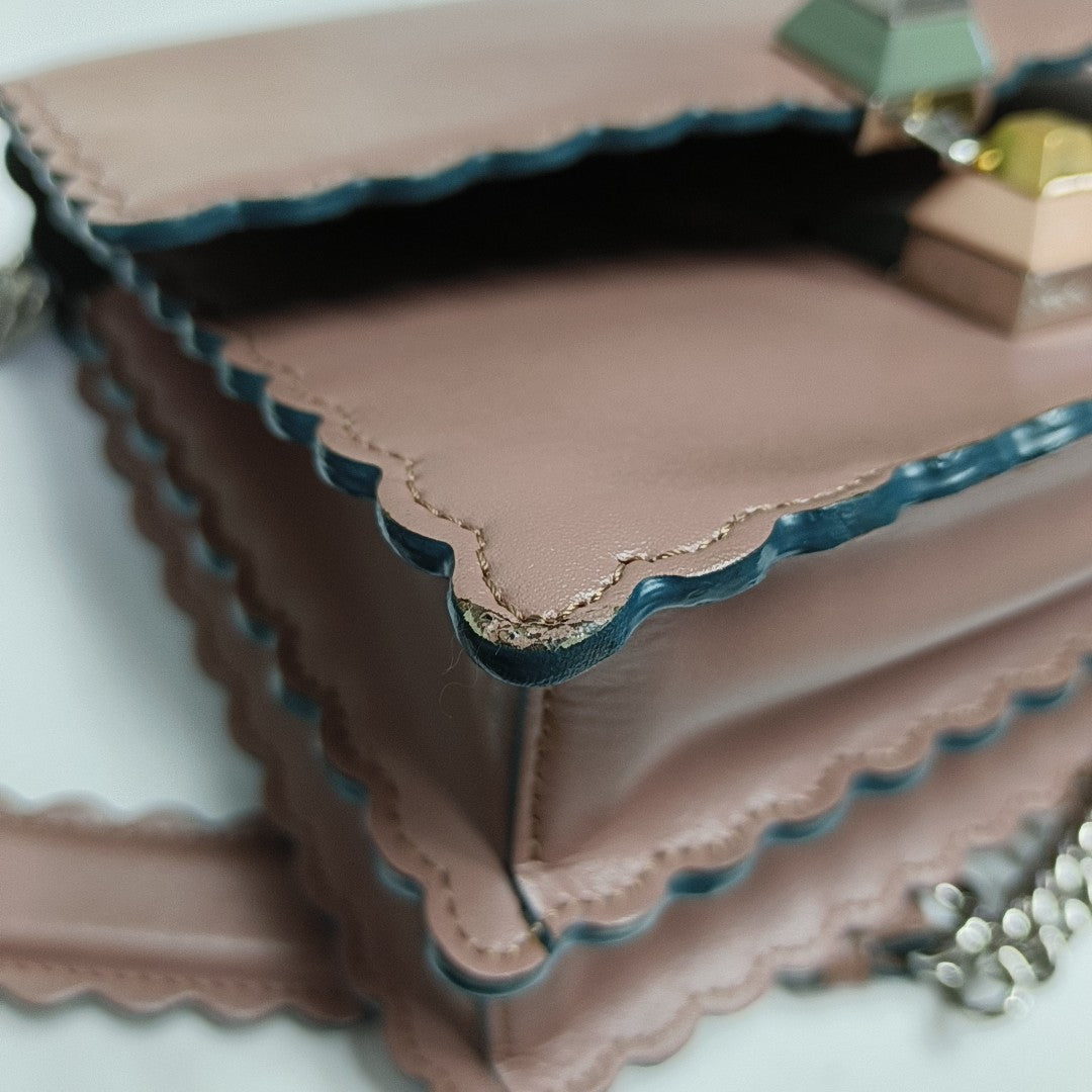 Kan I Mini Calfskin Beige