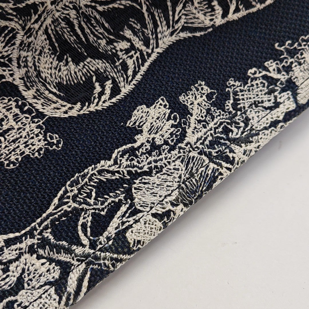Book Tote Medium Fabric Blue