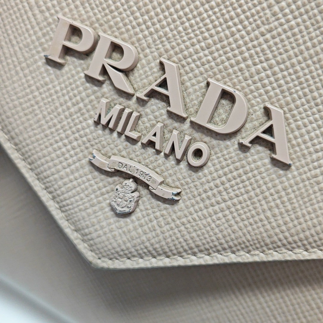 Monochrome Saffiano Calfskin Beige