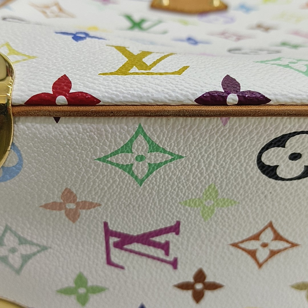 LV × TM DEAUVILLE Monogram Coated Canvas White