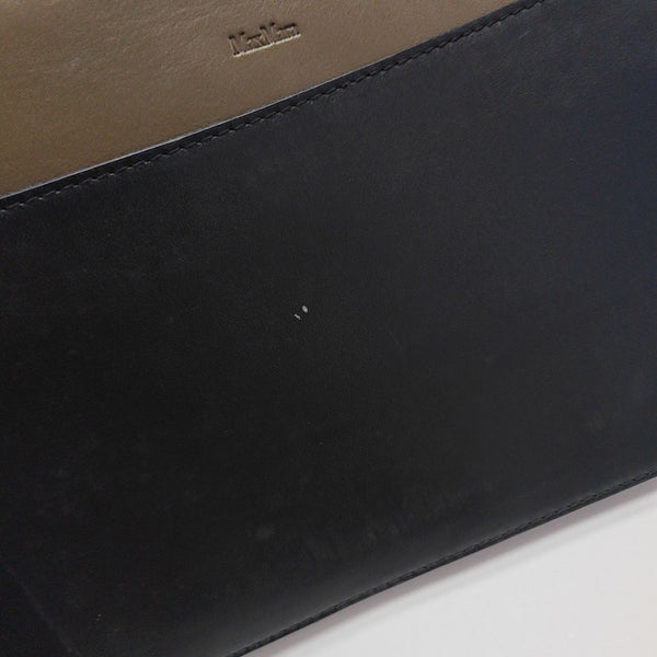 Calfskin Clutch Brown