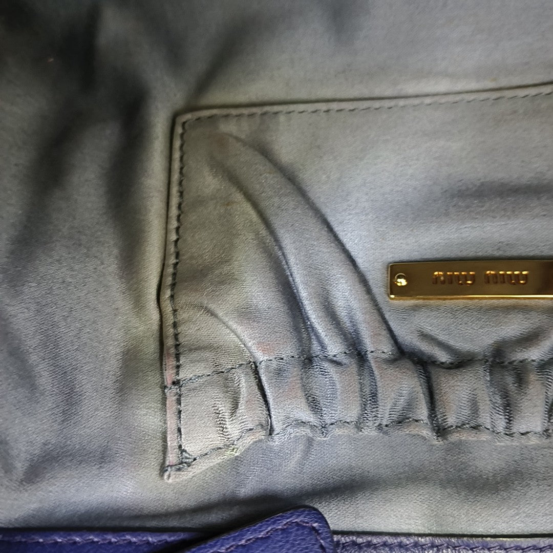 Crystal Quilted Lambskin Purple