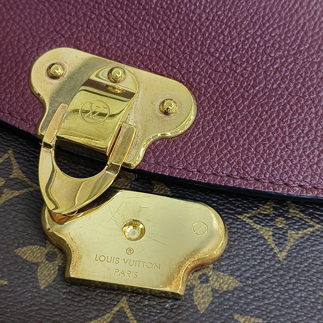 SAINT PLACIDE Monogram Coated Canvas Brown