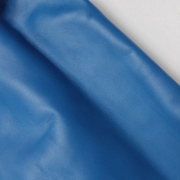 Calfskin Shoulder Bag Blue