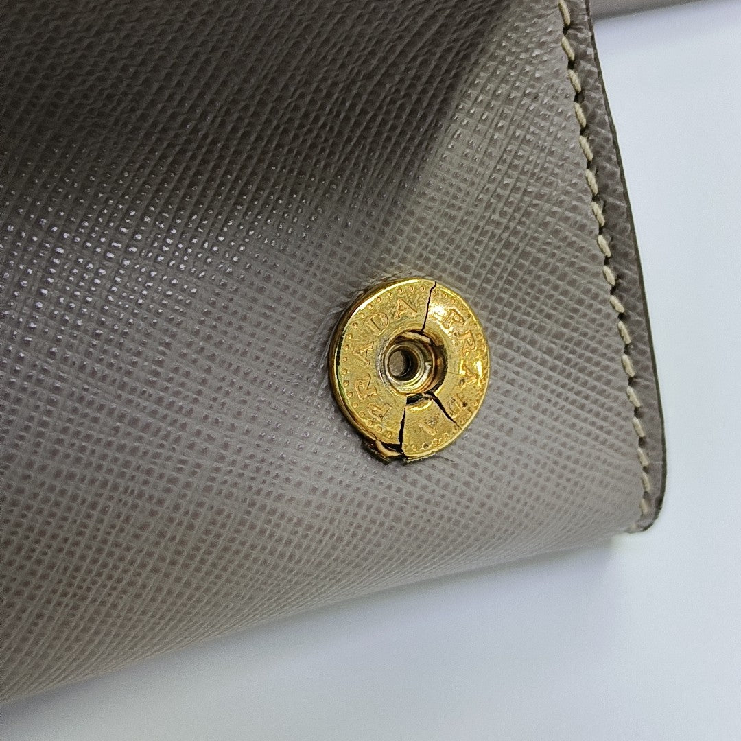 Parabole Saffiano Calfskin Gray