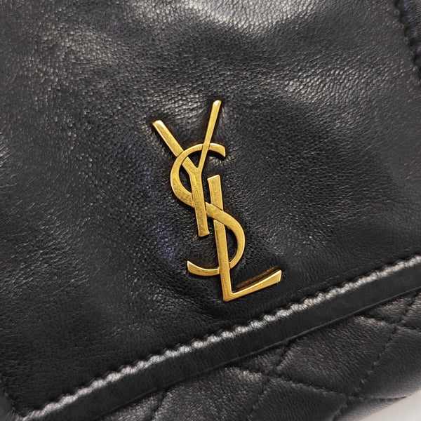 NOLITA Mini Quilted Lambskin Black