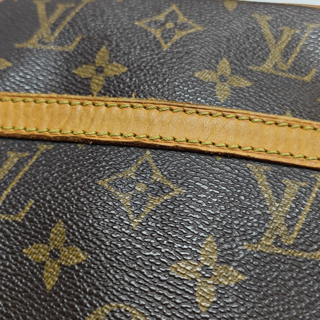 DANUBE Monogram Coated Canvas Brown