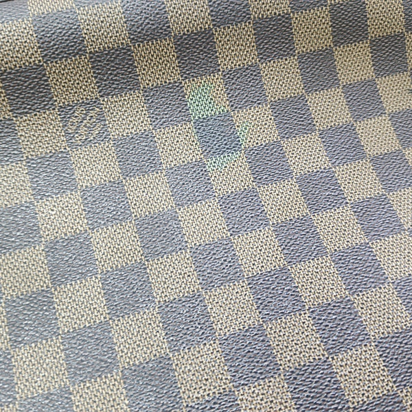 SPENCER Damier Ebene Coated Canvas Brown