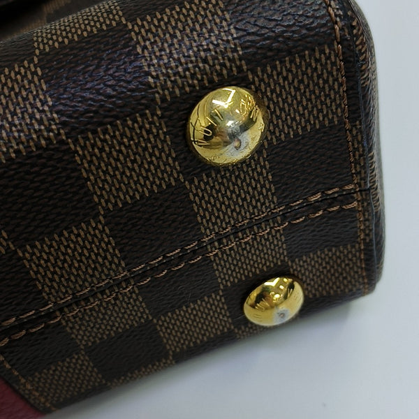 BOND STREET BB Damier Ebene Coated Canvas Brown