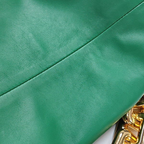 The Pouch Mini Calfskin Green