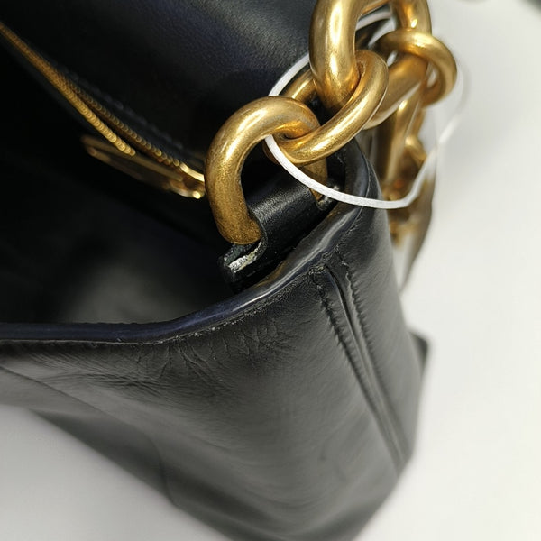 Downtown Small Calfskin Black