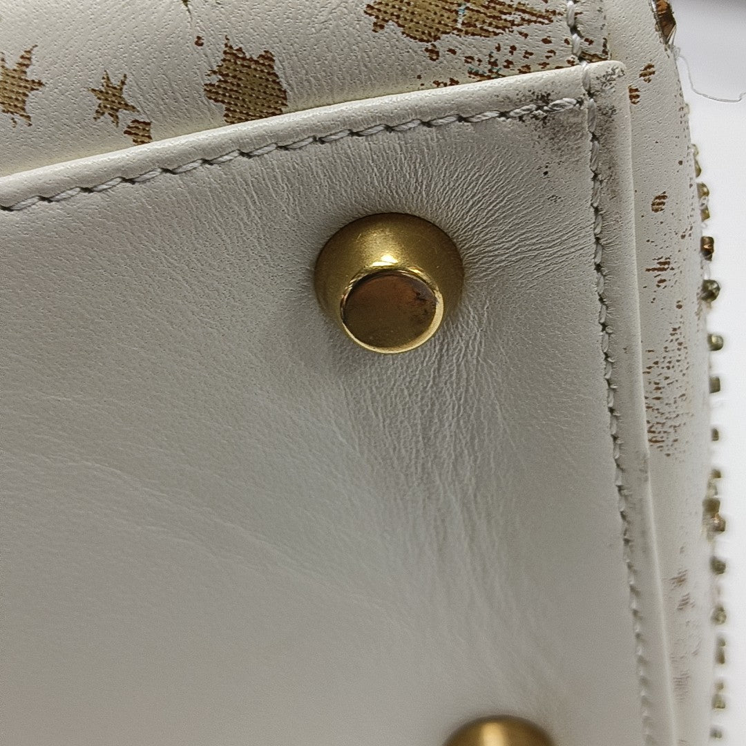 Lady Dior Medium Lambskin White