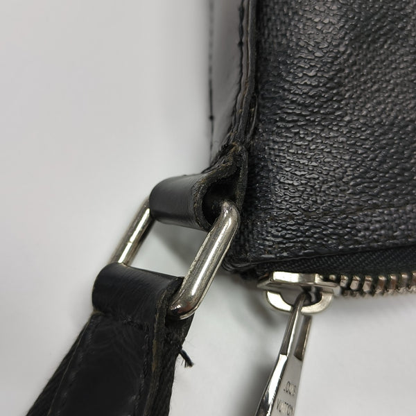 MICK MM Damier Graphite Coated Canvas Gray