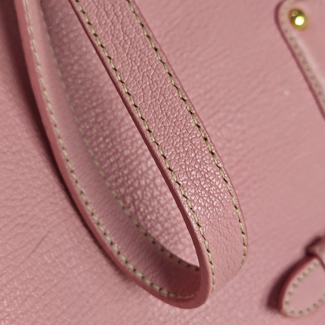 Calfskin Tote Bag Pink