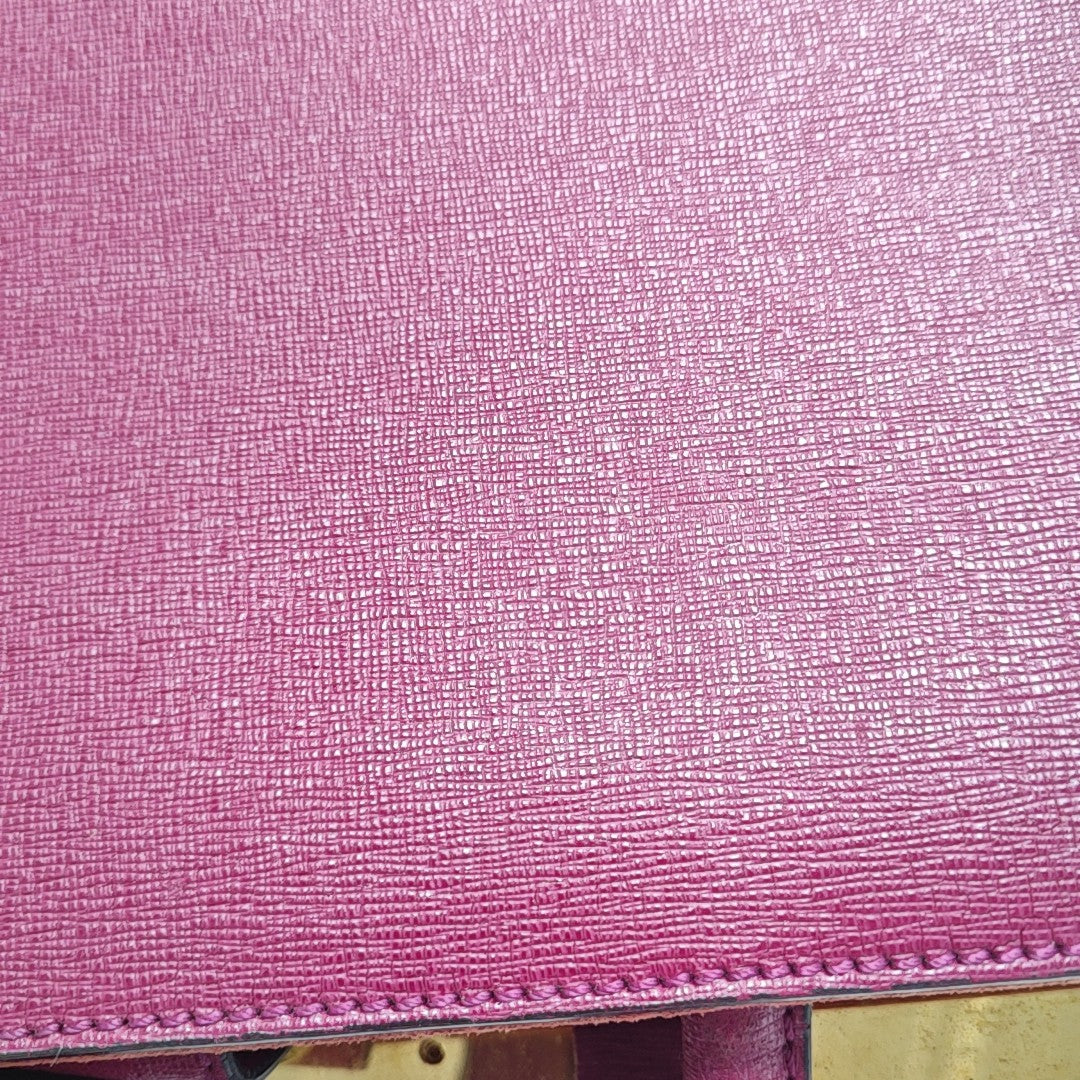 2 Jours Medium Calfskin Purple