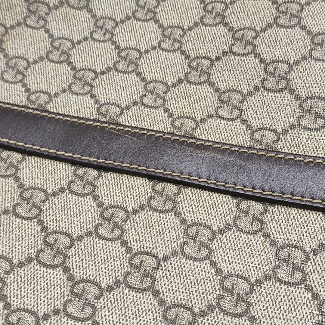 Duffle Monogram Coated Canvas Beige