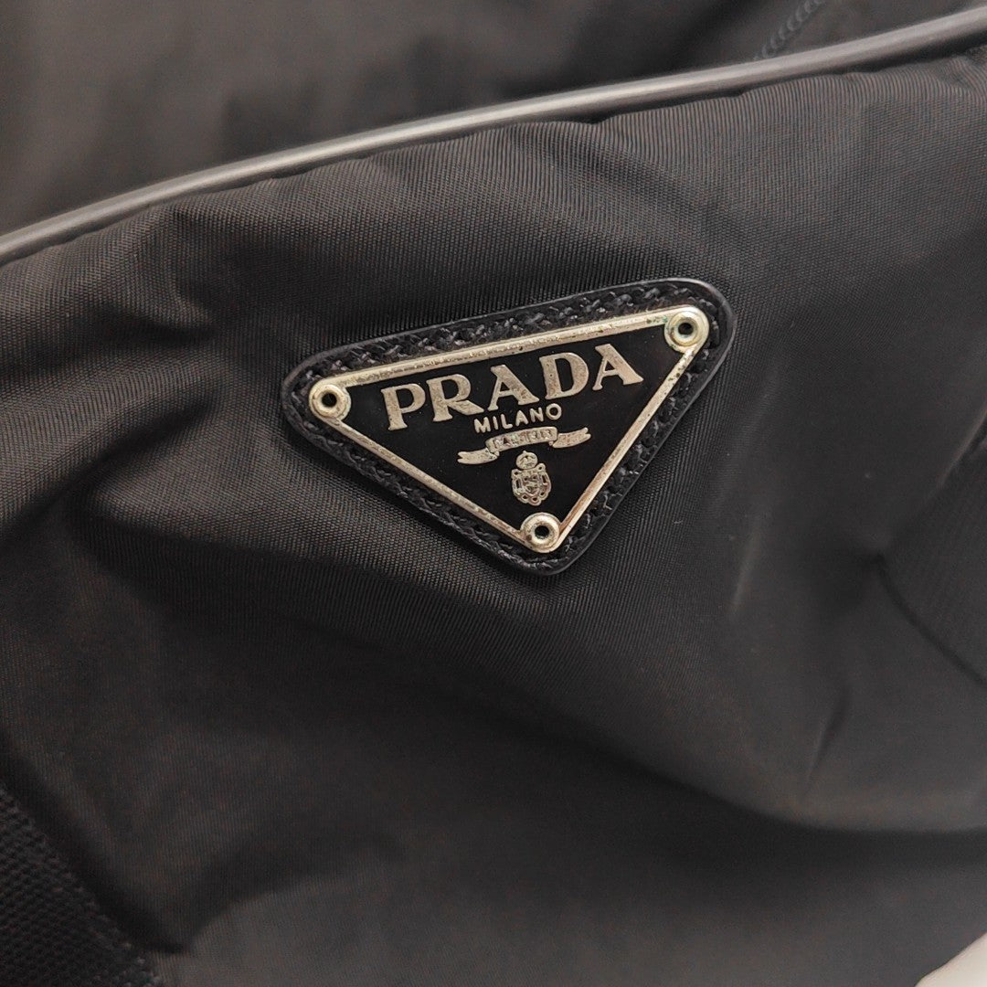 Nylon Tote Bag Black