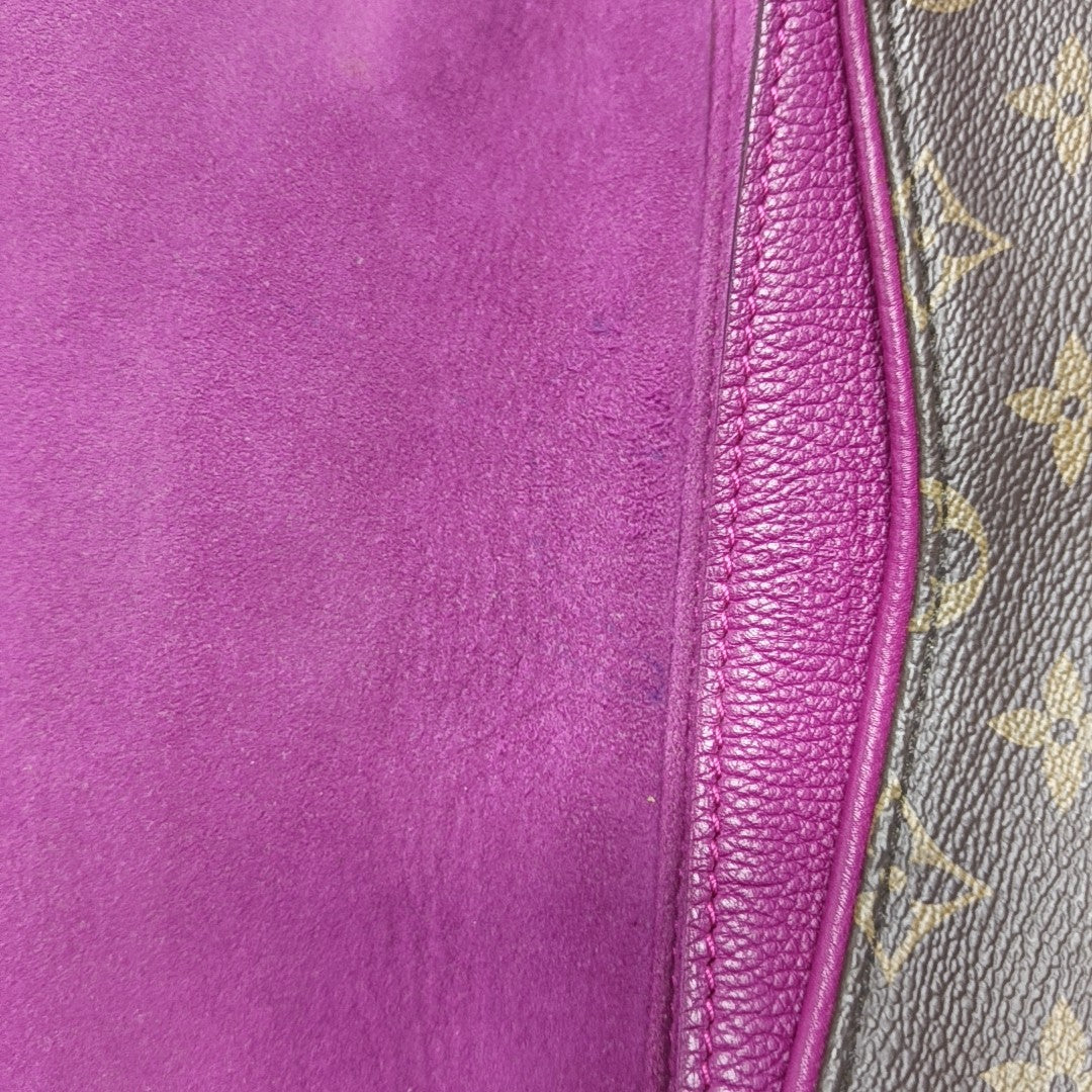 PALLAS BB Monogram Coated Canvas Brown