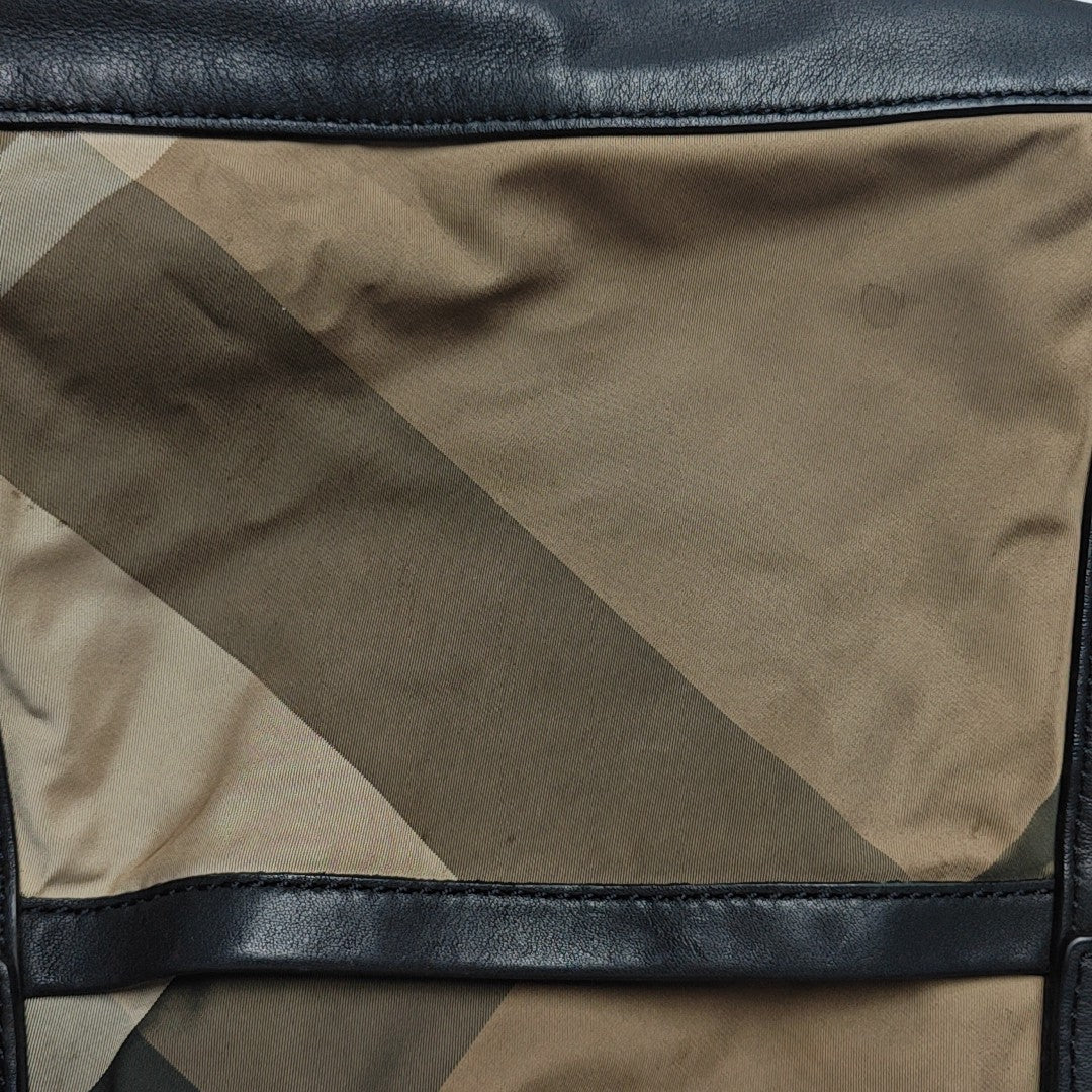 Nylon Shoulder Bag Brown