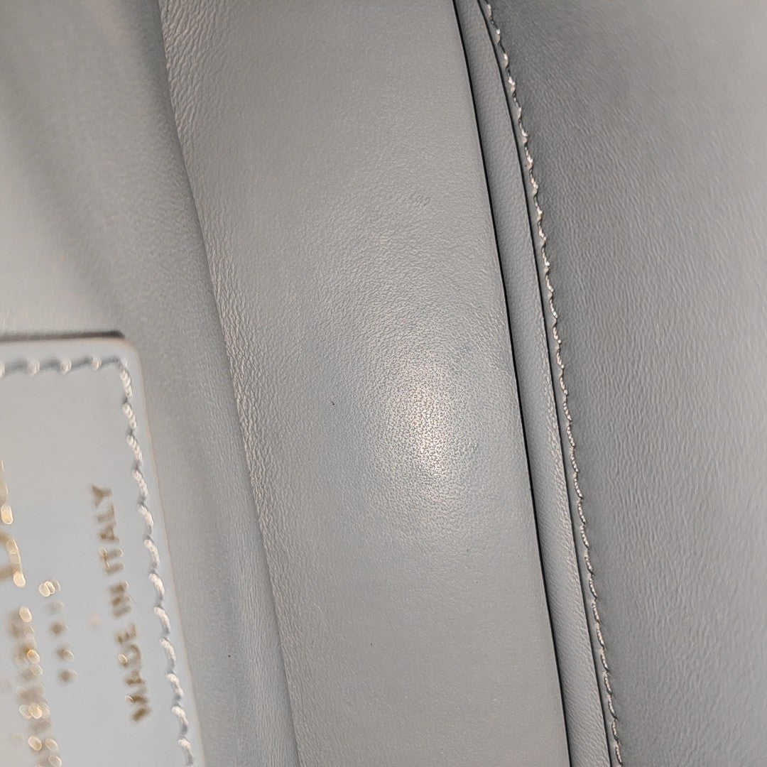 Dior Caro Small Quilted Calfskin Blue